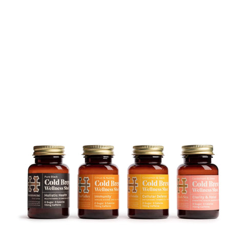 Sample Pack - Enhanced Cold Brew Coffee Shots (4 pack)
